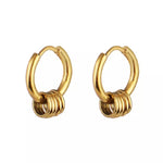 Hoop Earrings With Links