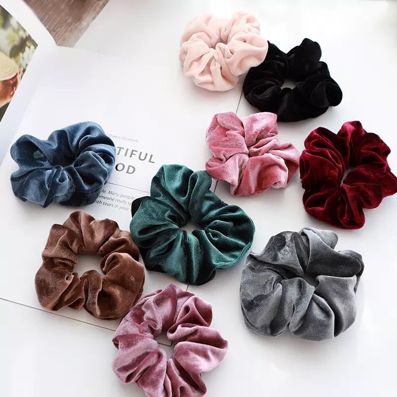 Velvet Scrunchies