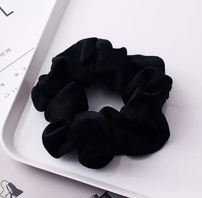 Soft Satin Scrunchies