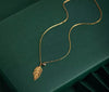 Gold Leaf Necklace