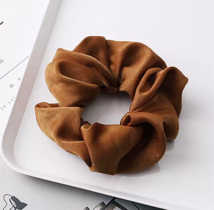 Soft Satin Scrunchies