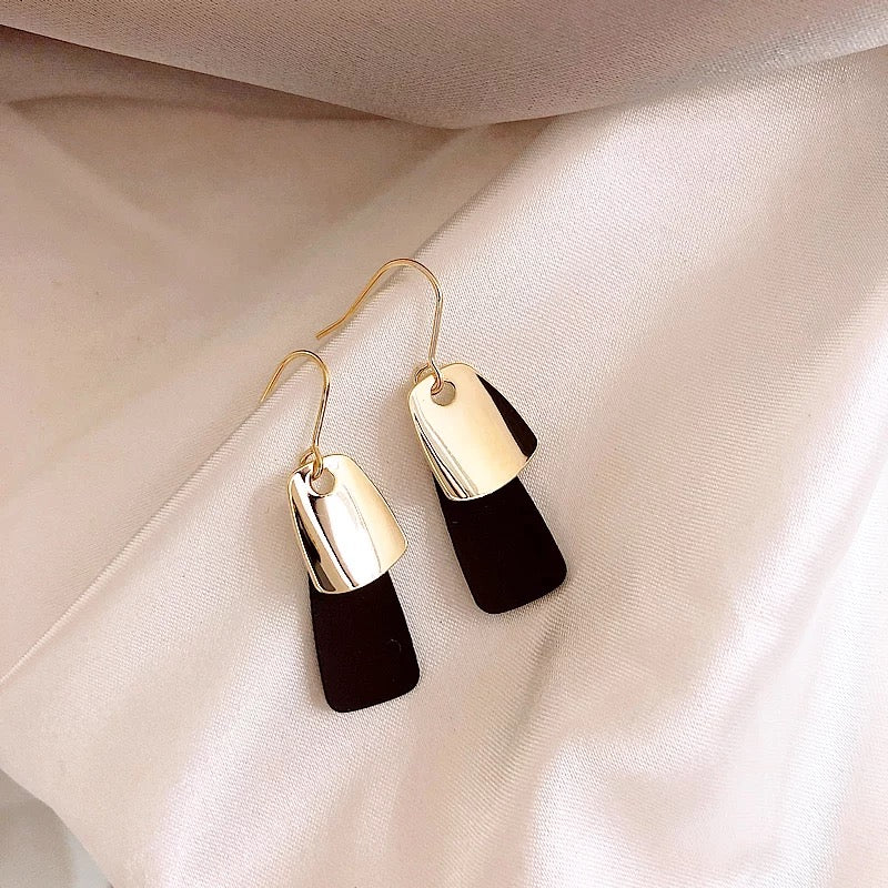 Block Hanging Earrings